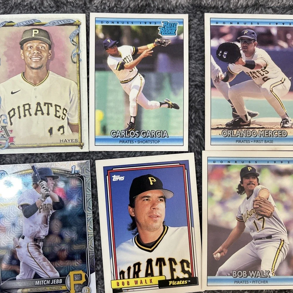 Pittsburgh Pirates‎ Baseball 29 Card Lot